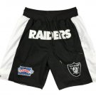 2025 Oakland Raiders Black Shorts
