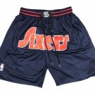 2025 Philadelphia 76ers 2021-22 City Edition Navy Shorts