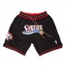 2025 Philadelphia 76ers Shorts Back
