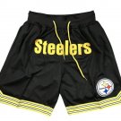 2025 Pittsburgh Steelers Black Championship Shorts