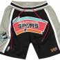 2025 San Antonio Spurs 1998-99 Black 90s Shorts