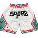 2025 San Antonio Spurs 2021 City Edition Shorts - White