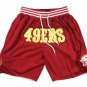 2025 San Francisco 49ers Red Shorts