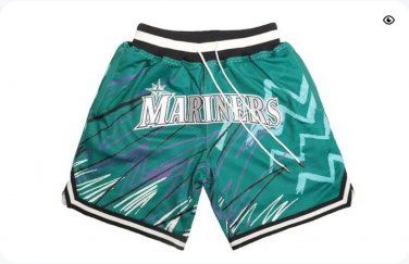 2025 Seattle Mariners Sublimated Shorts Teal