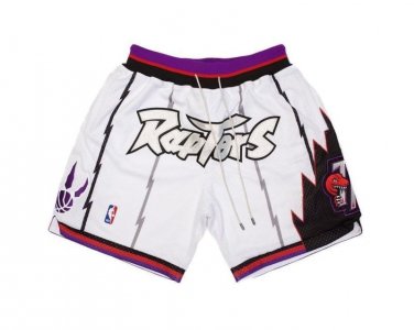 2025 Toronto Raptors Shorts White