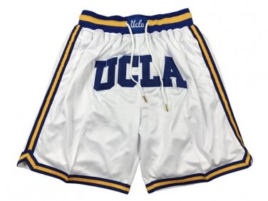 2025 UCLA Bruins Performance Basketball Shorts &acirc;�� White