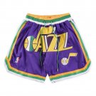 2025 Utah Jazz Throwback Shorts 90s – Retro Basketball Shorts Vintage Classic from 1990s
