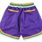2025 Utah Jazz Throwback Shorts 90s &acirc;�� Retro Basketball Shorts Vintage Classic from 1990s