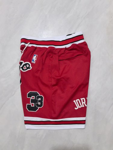 Bull Red Retro Pocket Ball Pants