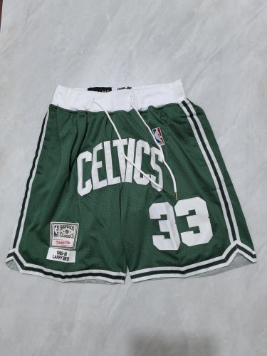 Celtics Green Retro Pocket Ball Pants