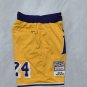 Lakers retro yellow pocket ball pants
