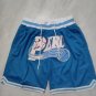 Movie version of colorful blue pocket ball pants