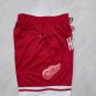 NHL Ice Hockey Red Wings Red Pocket Pants