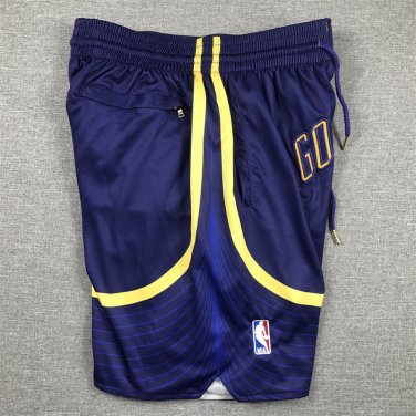 Pocket pants warrior declares deep blue