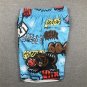 Pocket pants, Grizzly graffiti, blue