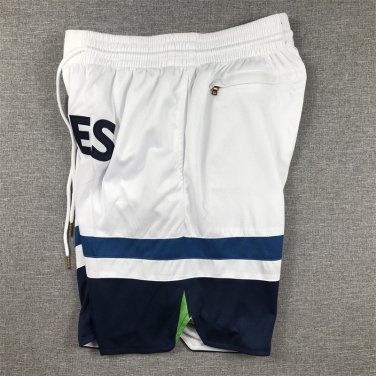 Pocket Timberwolves Regular White Pants