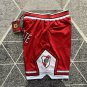 Red pocket pants