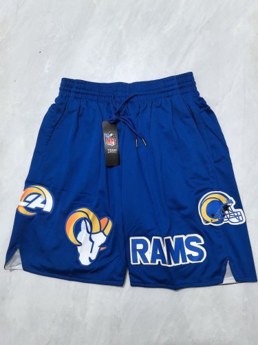 Rugby Rams Colorful Blue Pocket Ball Pants
