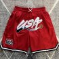 US team red pocket ball pants