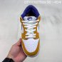 wenty Dunk SB Pro laser orange Lakers color low top board shoes,