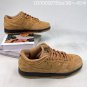 wenty Dunk SB Pro wheat mocha low cut board shoes for both men an