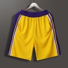 Men's Athletic Basketball Mesh Shorts Yellow