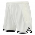 Men's Basketball Quick Dry Running Outdoor Shorts White Men's Basketball Quick Dry Running Outdoor Shorts White