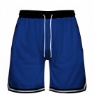 Men's Basketball Shorts Mesh Quick Dry Gym Shorts Blue