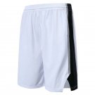 Men's Basketball Shorts Mesh Quick Dry Sport Shorts White Black