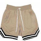 Men's Basketball Shorts Sport Running Casual Drawstring Elasticym Shorts Brown Men's Basketball Shorts Sport Running Casual Drawstring Elasticym Shorts Brown