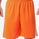 Men's Breathable Sports Mid Waist Shorts Orange