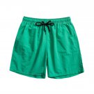 Men's Candy Colored Beachwear Sports Fitness Thin Quick Drying Casual Shorts Dark Green Men's Candy Colored Beachwear Sports Fitness Thin Quick Drying Casual Shorts Dark Green