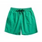 Men's Candy Colored Beachwear Sports Fitness Thin Quick Drying Casual Shorts Dark Green