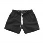 Mens Casual Quick Drying Fitness Short Beach Shorts Black