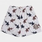 Men's Fitness Basketball Pants Mesh Sports Shorts White