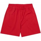 Men's Fitness Breathable Sports Basketball Shorts Red