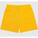 Men's Fitness Breathable Sports Basketball Shorts Yellow