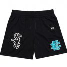 Men's Fitness Workout Mesh Basketball Shorts Black