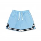 Men's Gym Exercise Jogging Sport Basketball Shorts Light Blue Men's Gym Exercise Jogging Sport Basketball Shorts Light Blue