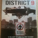 District 9 (Blu-ray Disc, 2009) LIKE NEW w  Slipcover! Neill Blomkamp