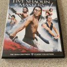 Five Shaolin Masters (DVD, 2011) 1974, VG, Dragon Dynasty, Shaw Brothers Ti Lung