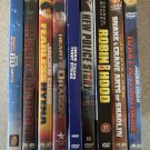Jackie Chan 9 DVD Lot. New Police Story, Robin B Hood, Heart of Dragon, Black