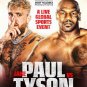 JAKE PAUL VS. MIKE TYSON (2024) DVD MOVIE SHIPPING FREE