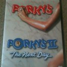 Porky's & Porky's II The Next Day (DVD, Widescreen, Double Feature) LN w Insert