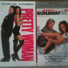Pretty Woman & Runaway Bride VHS Lot. VG, Julia Roberts & Richard Gere Pretty Woman & Runaway Bride VHS Lot. VG, Julia Roberts & Richard Gere
