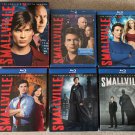 Smallville Season 5 DVD & 6 7 8 9 10 Blu-ray Lot. VG+ w Booklets! DC, Superman Smallville Season 5 DVD & 6 7 8 9 10 Blu-ray Lot. VG+ w Booklets! DC, Superman