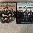 The Expendables 1 & 3 Blu-ray DVD Lot w Slipcovers. Sylvester Stallone The Expendables 1 & 3 Blu-ray DVD Lot w Slipcovers. Sylvester Stallone