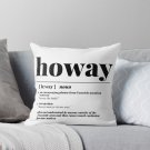 _howay_ Newcastle City Definition Print Pillow