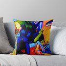 _improvisation 4_ _ Wassily Kandinsky Abstract Art Pillow