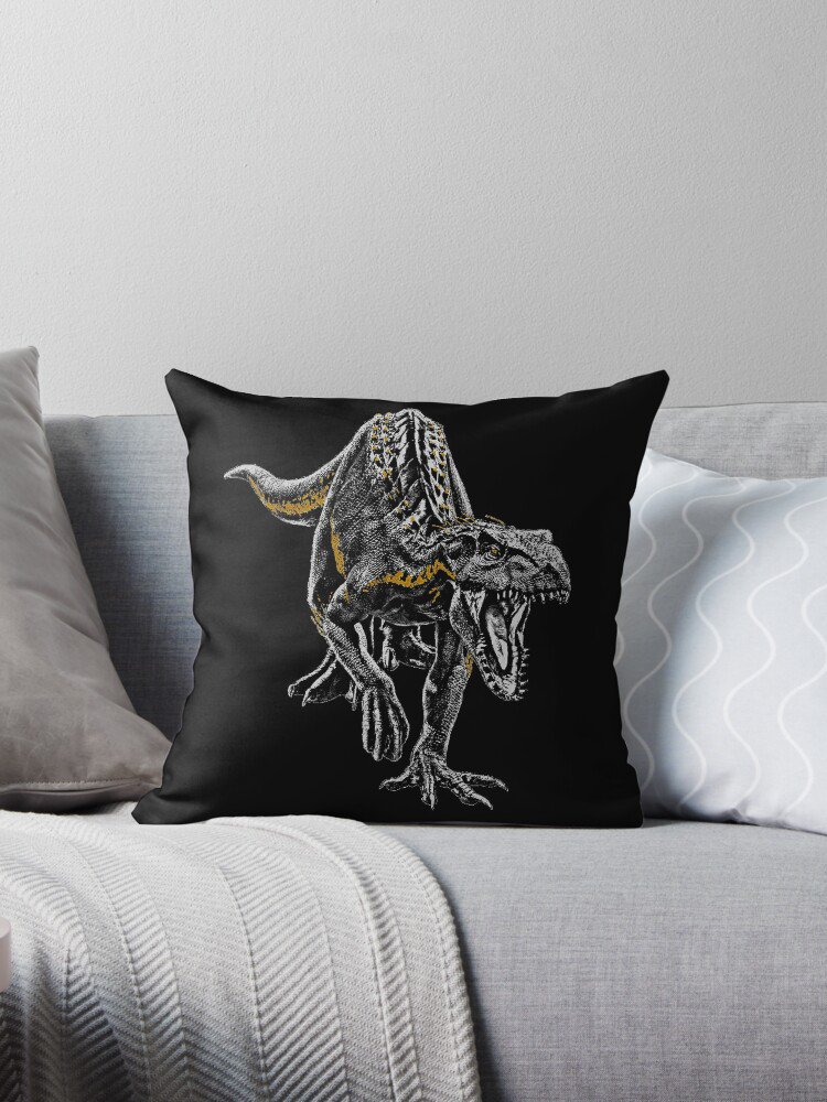 _indoraptor_ Pillow